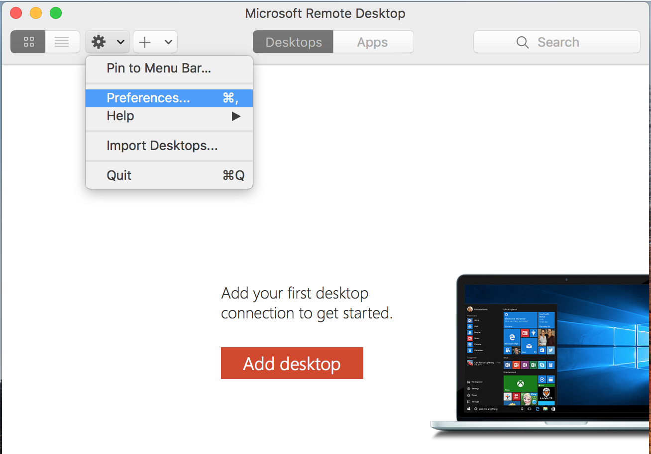 Remote desktop connection mac app store
